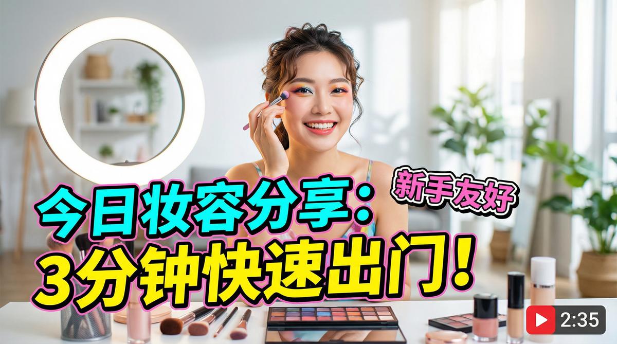 捷克街头美妆视频教程