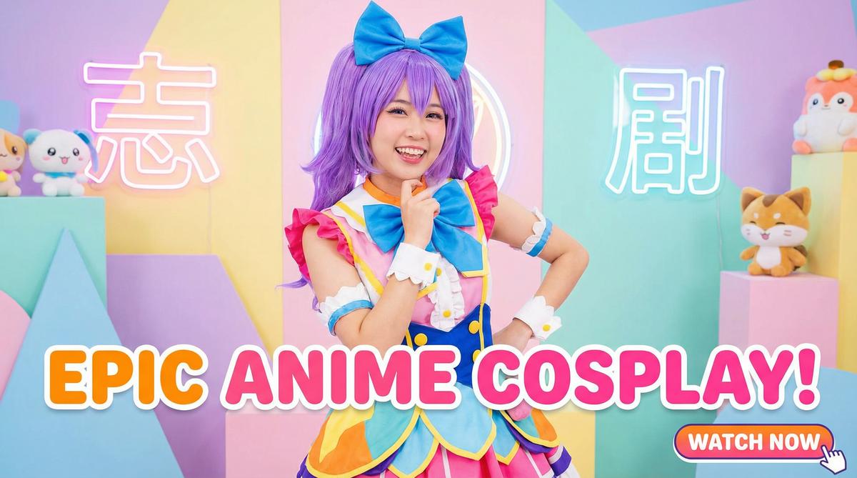 捷克街头动漫cosplay视频